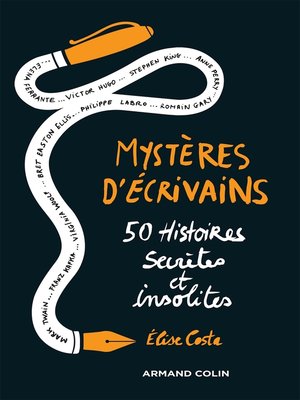 cover image of Mystères d'écrivains